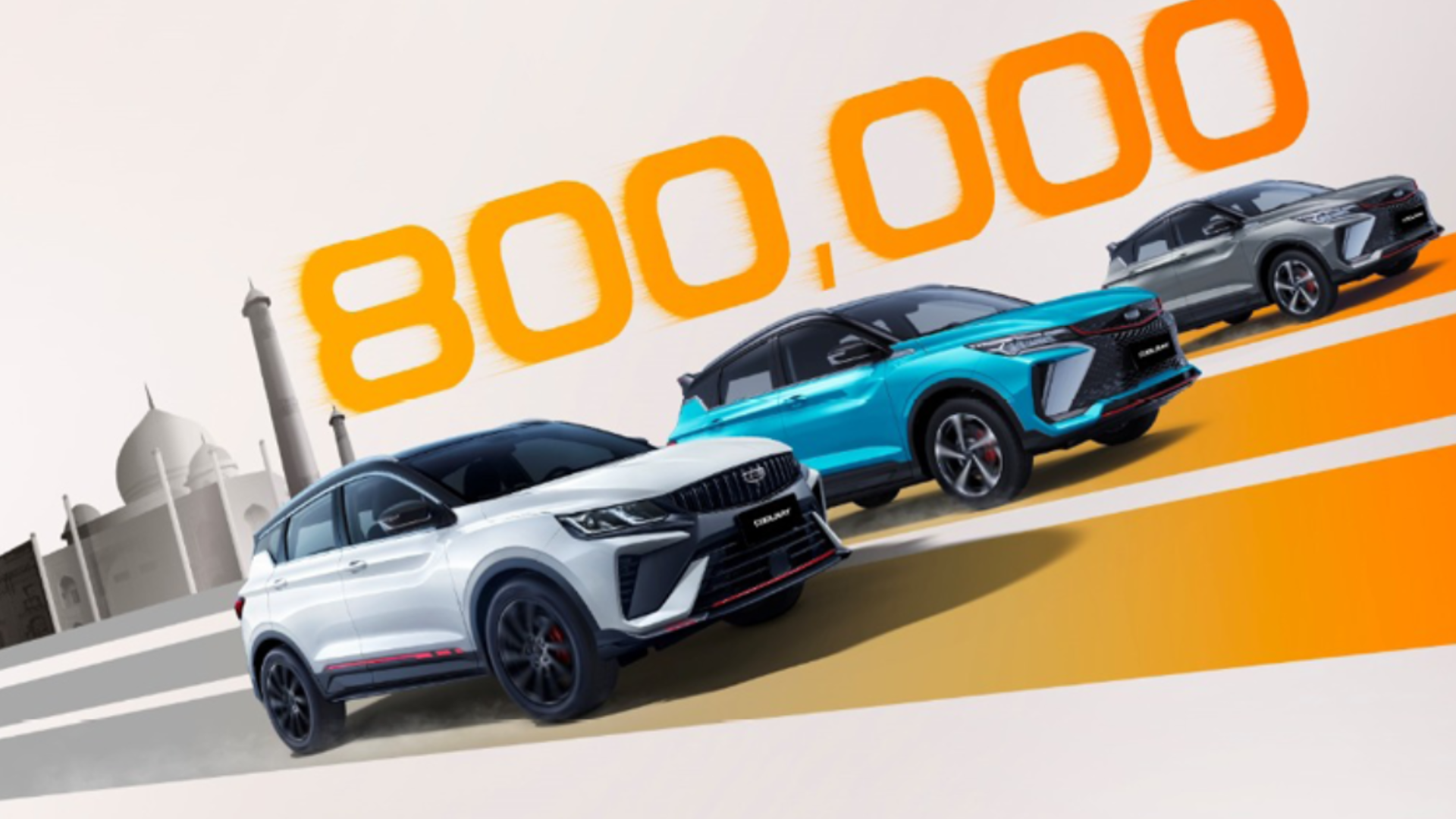 “Unleashed! 800,000 units of Geely Coolray sold globally”