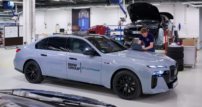 BMW integrates Solid Powers’ solid-state batteries into i7